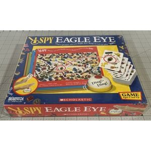 2005 I Spy Eagle Eye Scholastic Board Game Briarpatch BRAND NEW AND SEALED